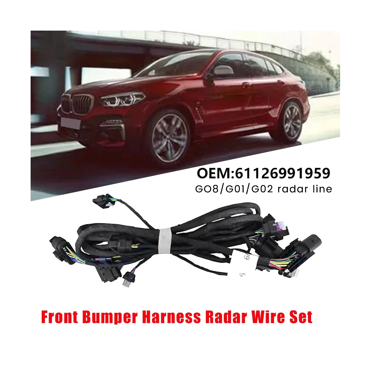 ڵ   ϳ׽ ̴ ̾ Ʈ 61126991959, BMW X3 G01 G08 X4 G02 2017-2021 PDC   ̾