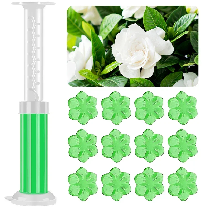 Floral Toilet Gel Air Freshener and Cleaner