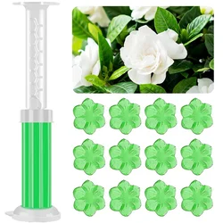 Floral Toilet Gel Air Freshener and Cleaner - 4PCS (Gardenia Fragrance)