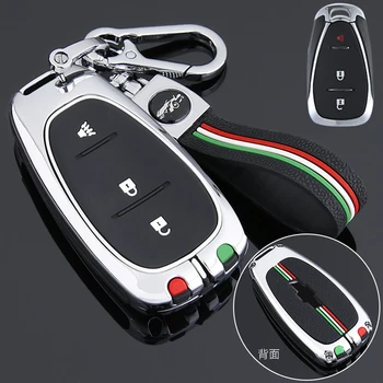 Cover per chiave/telecomando per Chevrolet Cruze Spark Sonic Camaro Volt Bolt Trax Malibu Captiva Lacetti Aveo 2 3 4 5 pulsante - Custodia portachiavi per auto Fob Shell per Chevrolet Cruze Spark Sonic Camaro Volt Bolt Trax