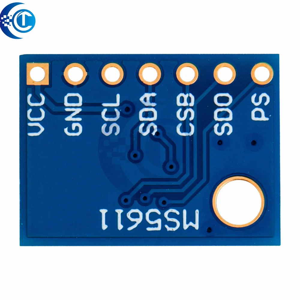 Lot de 5 modules capteurs de hauteur GPS boussole disposés en rangée, prêts pour des projets électroniques.