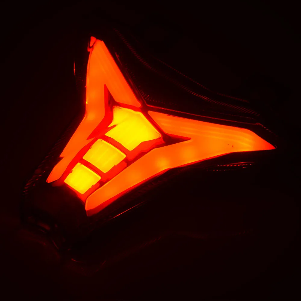 2024 ZX6R LED Tail Brake Light For Kawasaki Ninja ZX10R ZX4R ZX25R Motorcycle In
