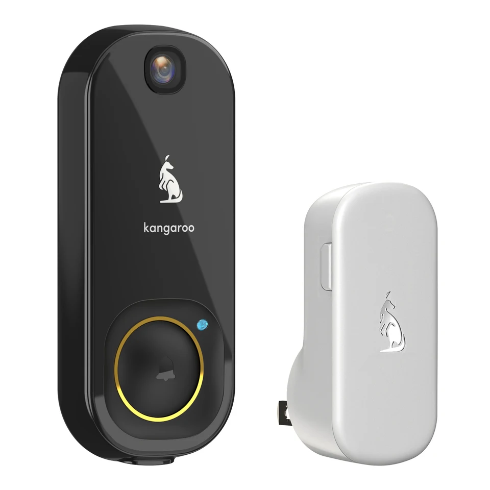 Kangaroo Smart Doorbell Camera with Night Vision