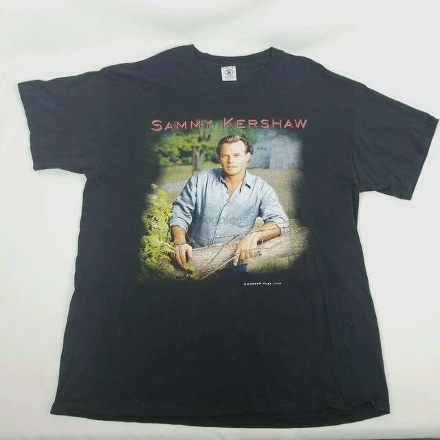 VTG 90s Sammy Kershaw Matches Double Sided Country Rap Tee Style T Shirt XL  1998