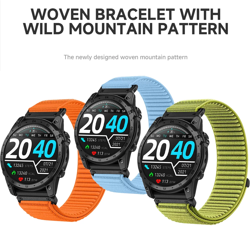 Premium Braided Nylon Strap – Quick Fit Design