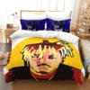 New Juice Wrld Bedding Set Single Twin Full Queen King Size Stars Juice Wrld Bed Set Aldult Kid Bedroom Duvetcover Sets 3D 018 4