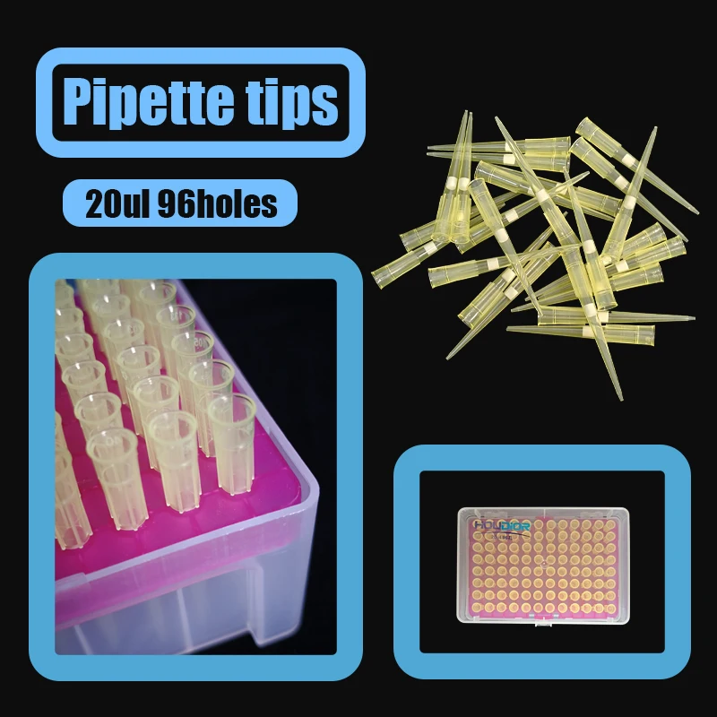 20ul 96holes Filter Cores Test Pipette with Pipette Tip Storage Box ...