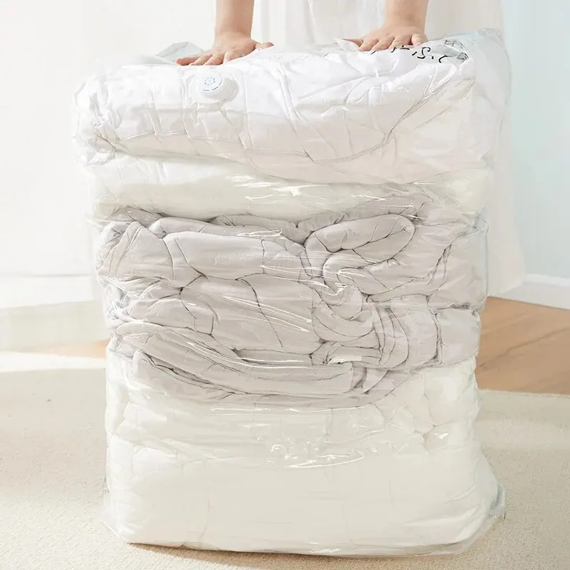 Vacuum Storage Bags 1pc for Cotton Quilt Clothes Sorting and Packaging