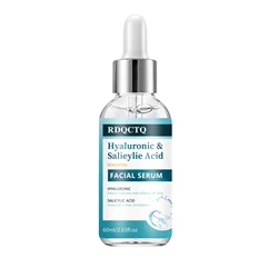 Hydrating & Softening Facial Serum with Hyaluronic & Salicylic Acids - Daily Skincare Treatment - 60ml
