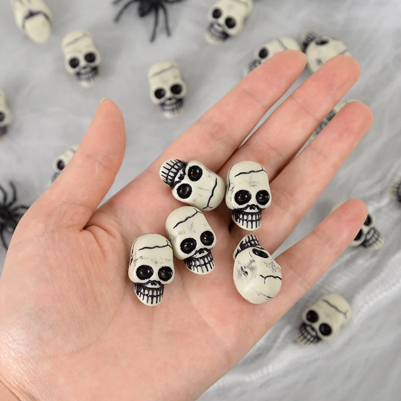Halloween Resin Skull Toppers