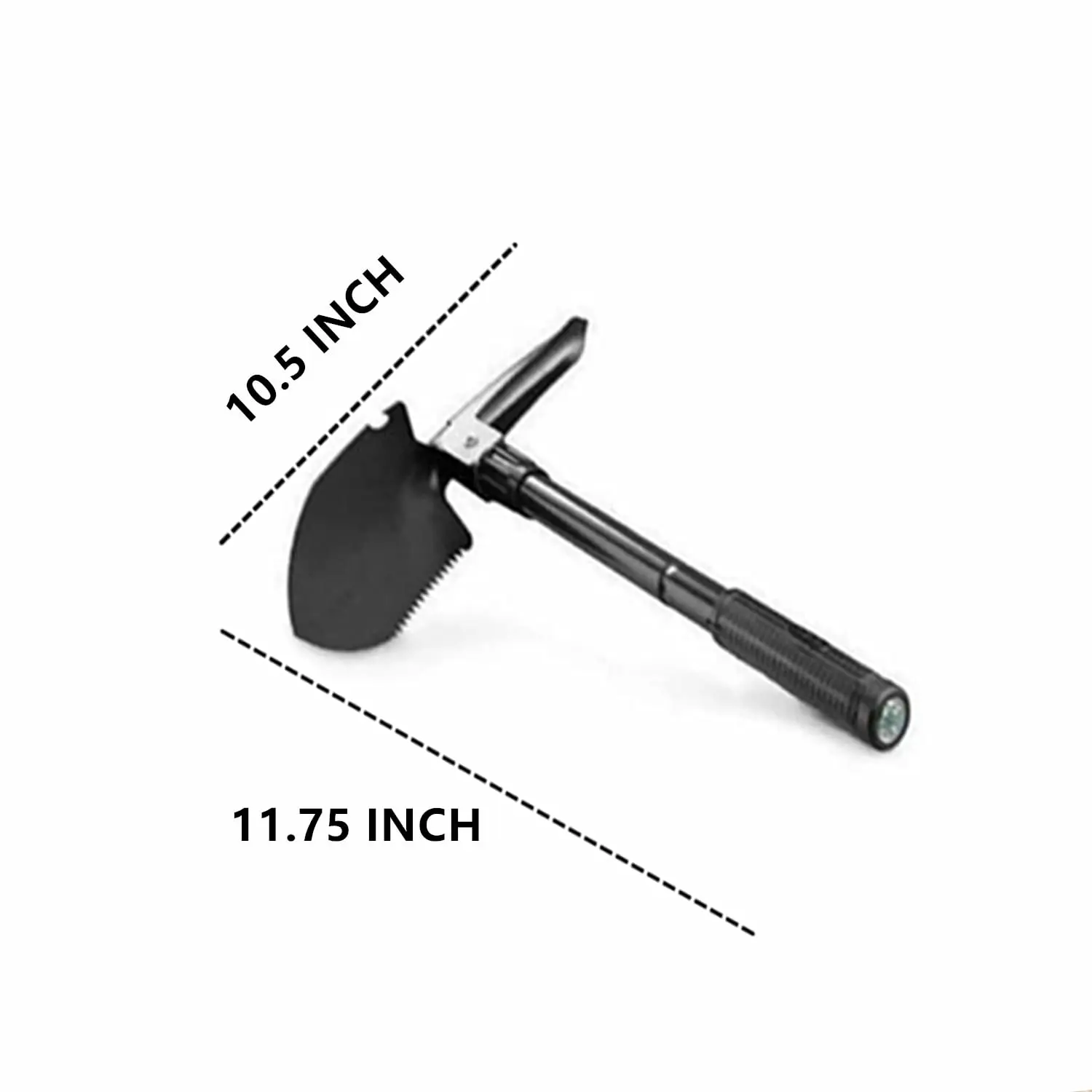 Multi functional folding car mounted four in one stainless steel life saving shovel camping car mounted small outdoor engineer s