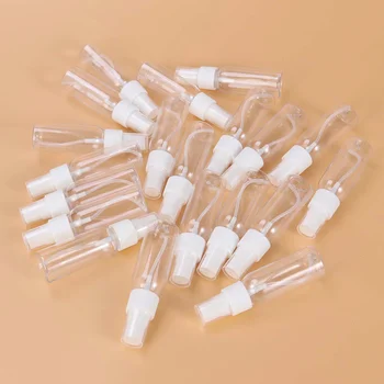 20pcs Mini Plastic Small Empty Spray Bottle for Make and Skin Care Refillable Travel Use (30ML Transparent Bottles with tanie i dobre opinie CN (pochodzenie) COMBO