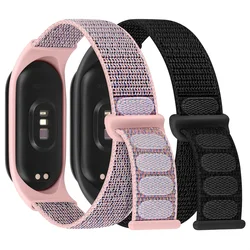 Nylon Strap For xiaomi mi band 7 6 Bracelet watchband pulsera correa Strap Miband Bracelet Wristband Sport loop Mi band 6 5 4 3