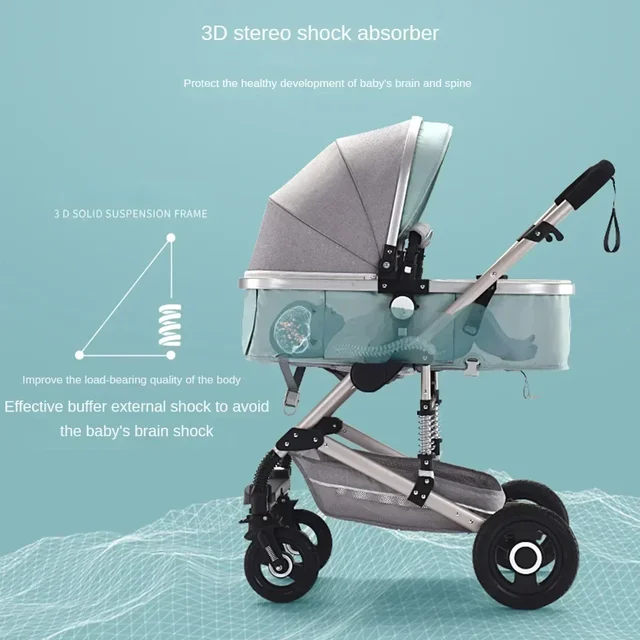 3-in-1 Baby Stroller 4