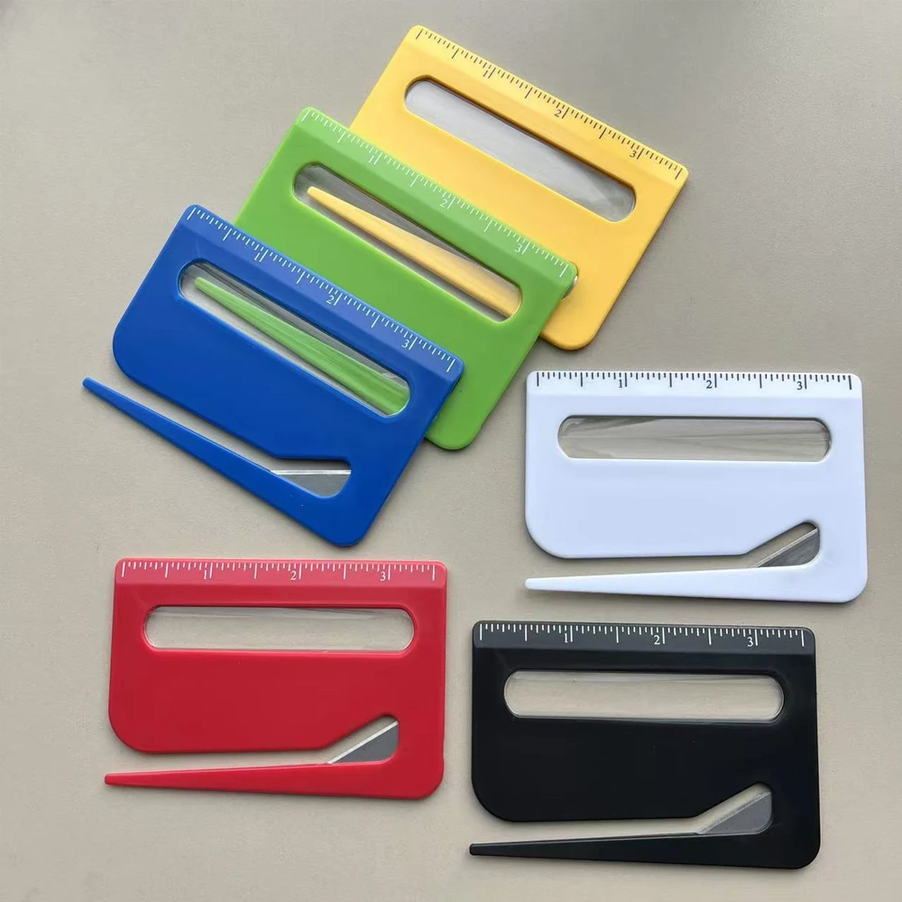 3 in 1 Magnifier Letter Opener Scale Multifunction Letter Opener