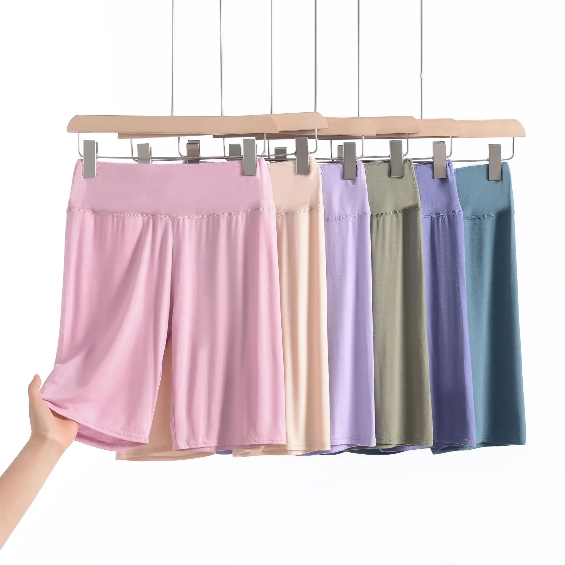 XL to 8XL Belly Control Leggings over the knee Summer women's safety short pants Butt Lift shorts under skirts Gym Boyshorts safety shorts safety pants