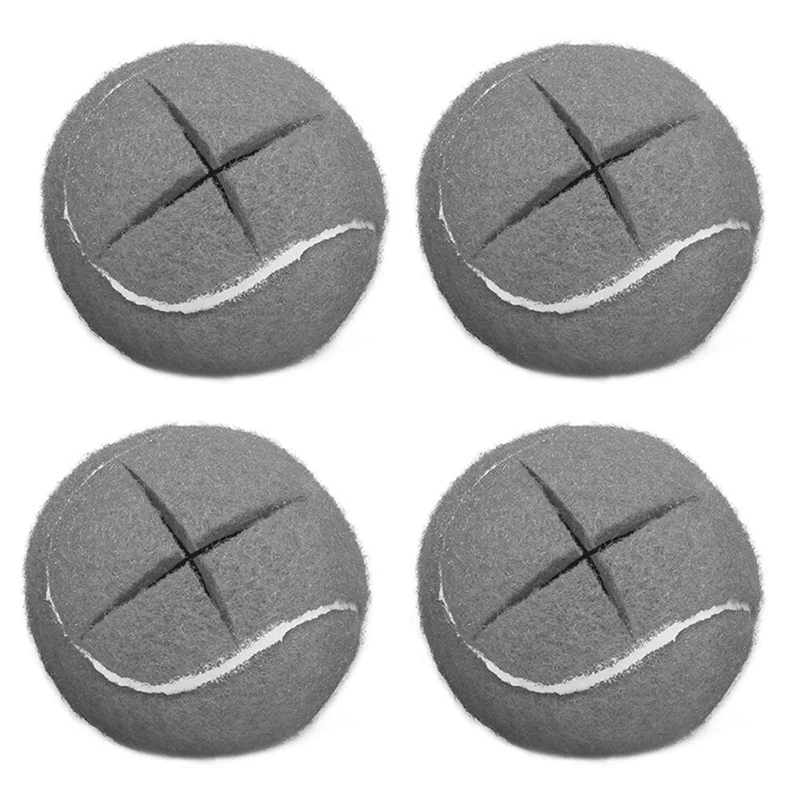 

4PCS Tennis Balls Tennis Balls For Walkers For Furniture Legs And Floor Protection