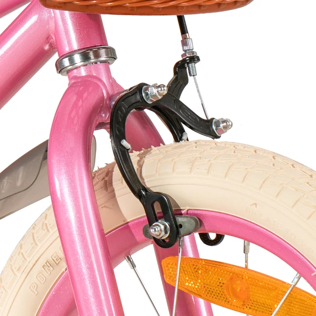 3 Colors Free Shipping Children Bike 14 16 Inch Wheel Kids Bicycles Boys Girls Bike Rear Foot Break BSCI Verified Factory 5