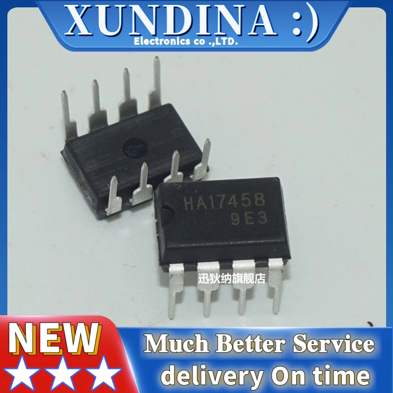 

10PCS/LOT HA1745B HA17458PS DIP-8 and original IC