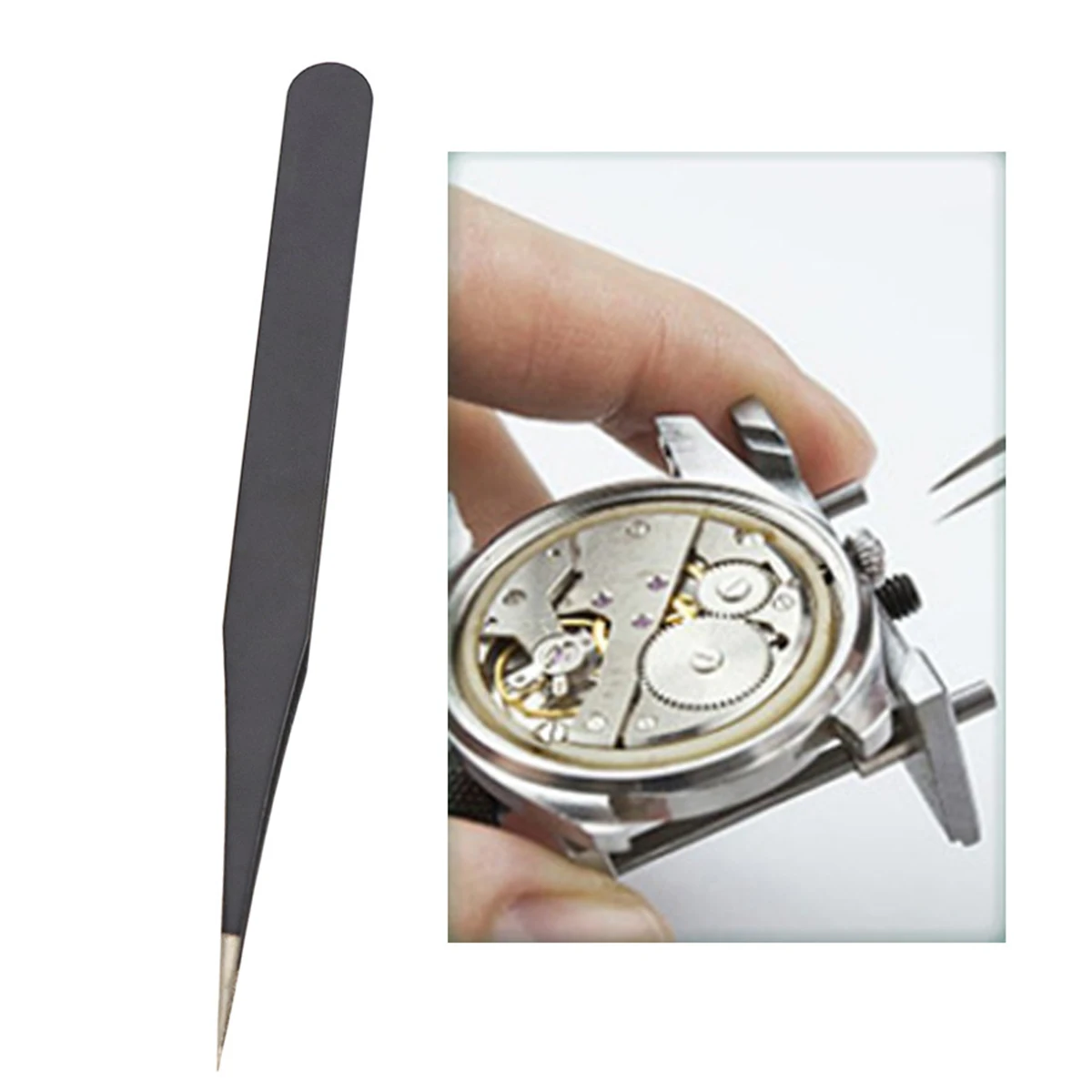 Multifunctional Watch Repair Tool Set - Adjustable Case Back Opener & Holder