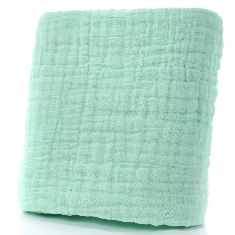 Baby Bath Towel Gauze Infant Skin-friendly Soft Lightweight Shower Towel Absorbent Breathable Blanket Kids Air Condition Quilt