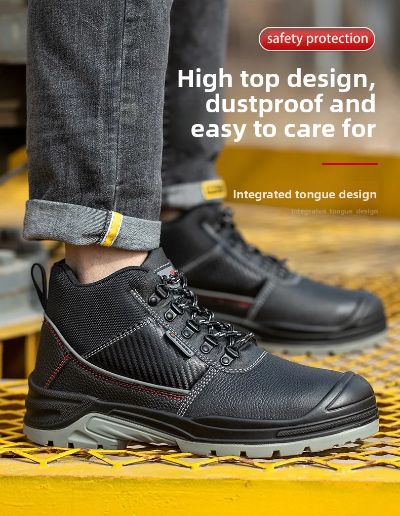 Guyisa Steel Toe BootsTingGu Steel Toe Boots – Ultimate Protection, Comfort, and Durability 16 详情_02