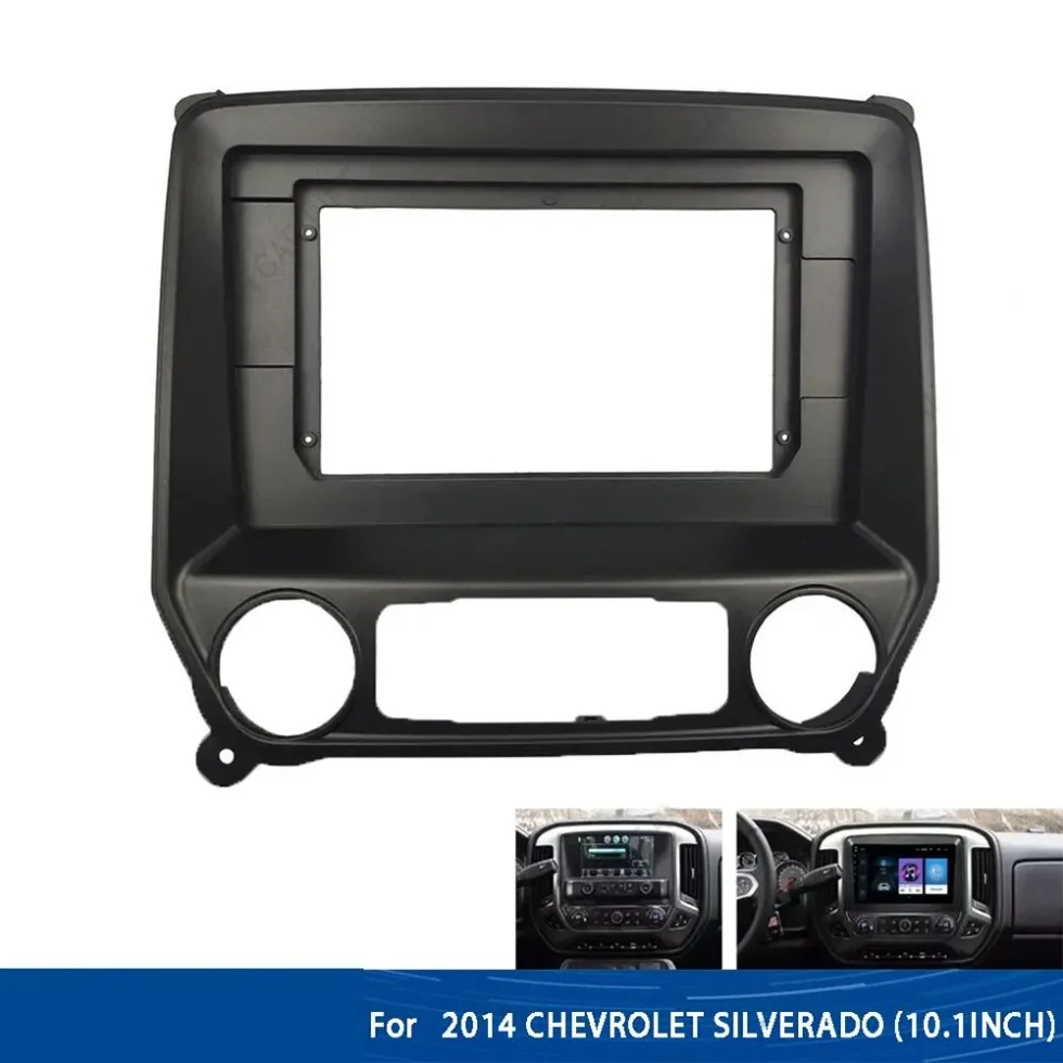 

Автомобильный радиоприемник для 2014 CHEVROLET SILVERADO 10,1, облицовка, Android, GPS, стереоплеер, 2Din, передняя панель, рамка приборной панели, облицовка для установки