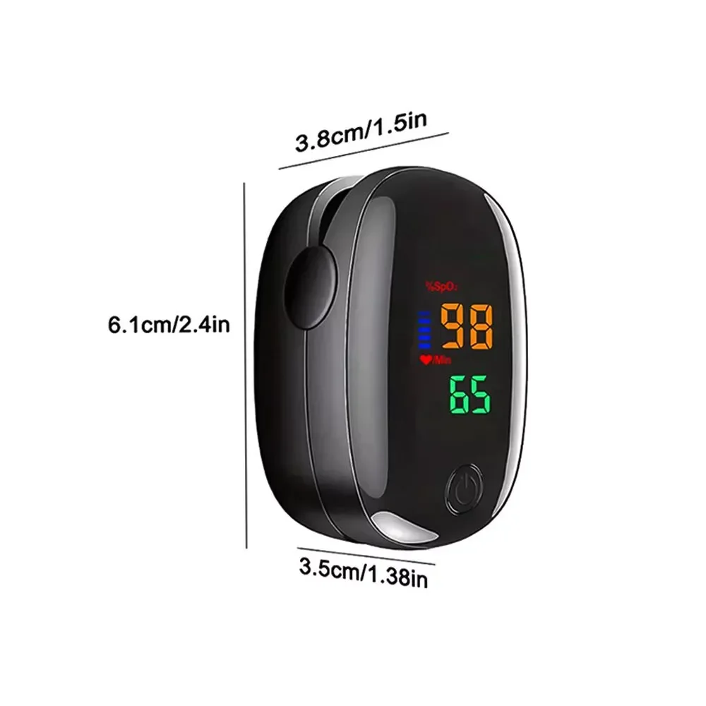 Medical Digital Finger Pulse Oximeter Finger Clip LED Screen Display SpO2 Heart Rate Monitor Blood Oxygen Saturation Meter finger pulse oximeter
