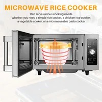 67NEW four à micro-ondes Portable cuiseur à riz cuiseur vapeur multifonctionnel 2800Ml isolation boîte à déjeuner ustensiles de cuisson à la vapeur pour micro-ondes 5
