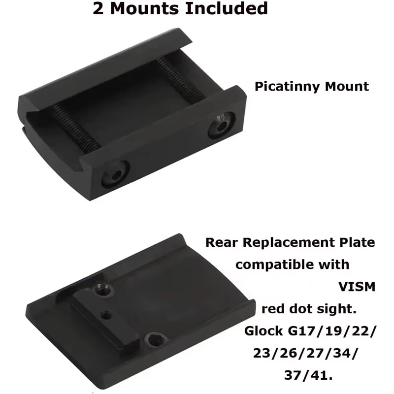 Red Dot Sight RR Red Dot Sight Scope Collimator Pistol Glock Reflex Sights Fit 20mm Weaver Rail For Airsoft Hunting Holographic Handgun Scope