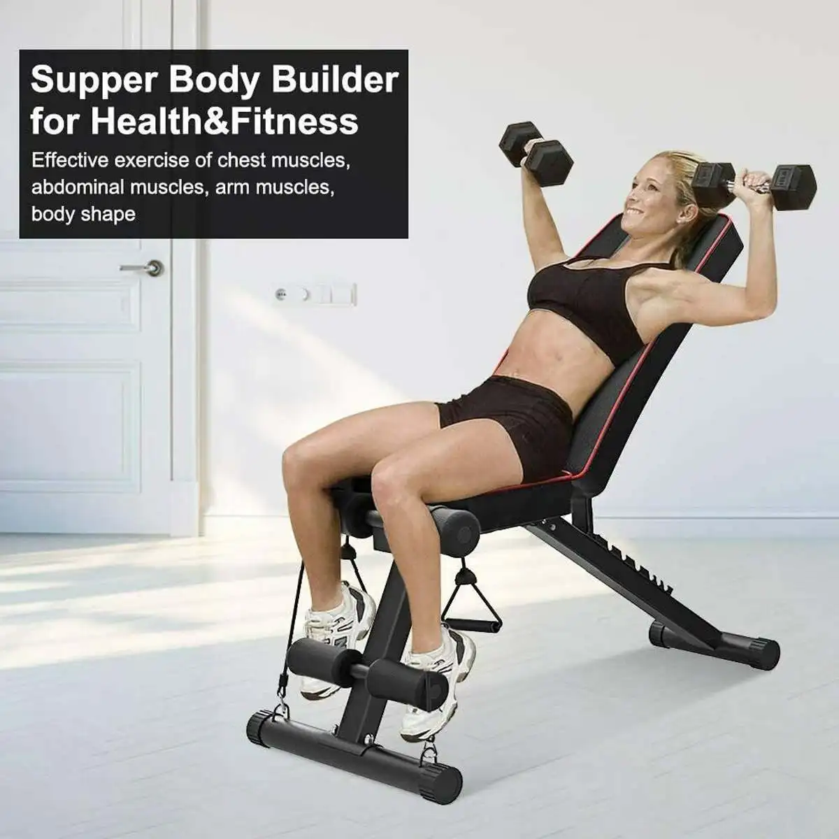 Bench Pro Power Foldable Sit-Up Bench. 