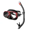 JSJM Professional Swimming Diving Mask Waterproof Silicone Glasses Swimming Glasses UV Goggles Scuba Masks Snorkeling Tube Set 5