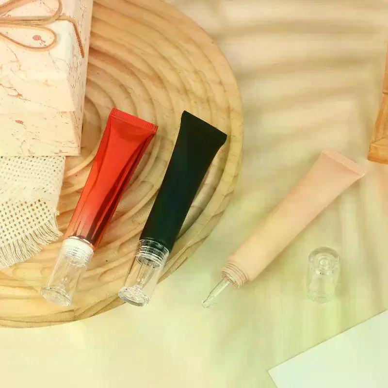 20g Cosmetic Soft Tubes Sunscreen Eye Cream Lotion Liquid Foundation Refillable Bottles Hyaluronic Acid Dropper Empty Bottle