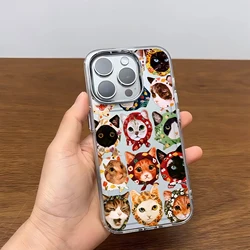 Vibrant Cat Design Transparent Soft Silicone Phone Case - Pixel 10 Pro 5G (LYK - 306LY250802701)