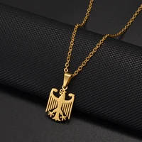 Anniyo German Eagle Pendant Neckalces Stainless Steel Germany Jewelry for Women Girls Gifts for Mom and Daughter #508062 - Image 4