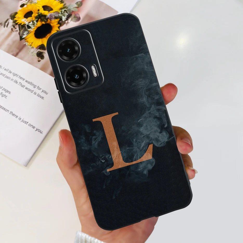 Stylish Couple Letters Soft TPU Shockproof Phone Case