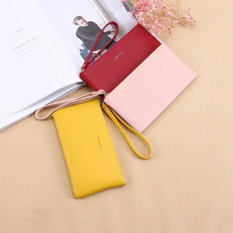 Women Wallet Zipper Ladies Long Wallet Coin Purse Large Capacity