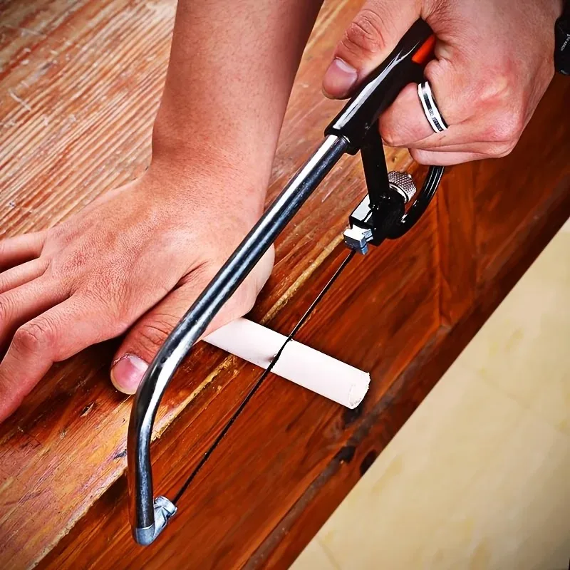 Hot Selling 7 in 1 Handmade Hacksaw Blade Pruning Set for Metal & Wood Multifunctional DIY Mini Carpentry Handmade Hacksaw Kits