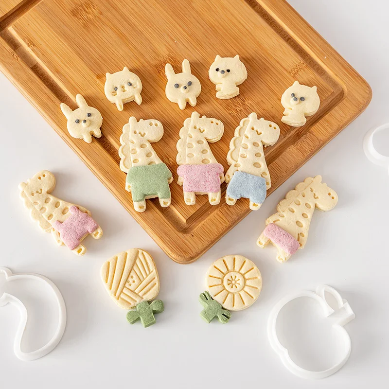 Moule à biscuits ours mignon, outils de décoration de gâteaux d'anniversaire  pour enfants, Dessert, Cupcake, Fondant, gaufreur