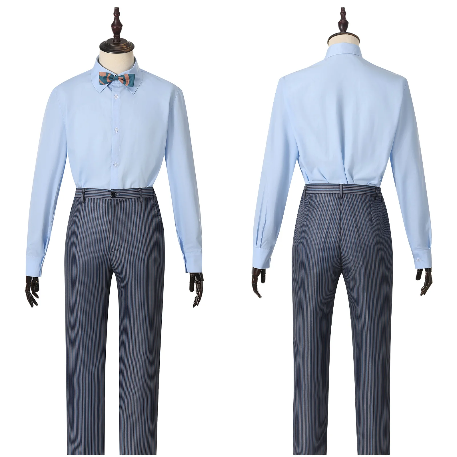 Witch Fiyero Boq Cosplay Costume School Uniform Boys Full Suit Top Pant Tie Graduation Clothes Musical Halloween Party Outfit
