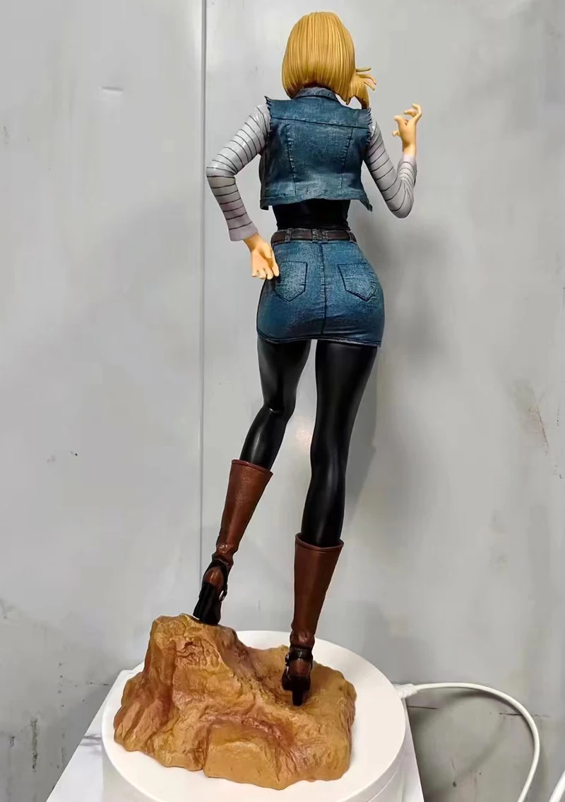 ドラゴンボールZのアクションフィギュア,成人向けモデル,Android 18