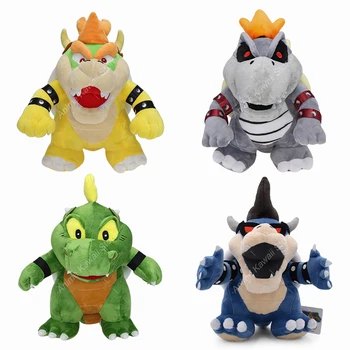 Mario Bros Plush Toys Wonder Bowser Jr. Anime Stuffed Cartoon Peluche Dolls Kids Gifts 1