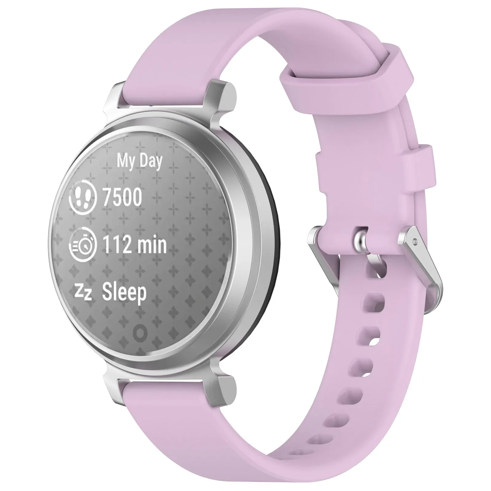 Official Silicone Watchband Strap for Garmin Lily 2 - Soft 14mm Bracelet Accessory