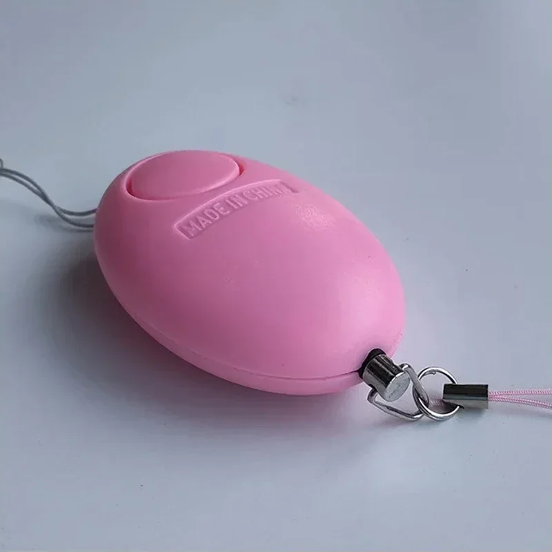 Personal Self-Defense Alarm Female Self-Defense Personal Alarm Anti-Lost Emergency Alert Device Anti-Wolf Tool Sound Loud Light