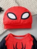 2Pcs Baby boys All Seasons long Sleeve Newborn Infant Rompers Onesie Cartoon spider Casual Daily Jumpsuit+Hat 3