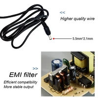 DC 12V 3A EU Plug AC/DC адаптер питания для камеры видеонаблюдения DVR NVR IP-камера AHD TVI CVI Аналоговая камера — изображение 6