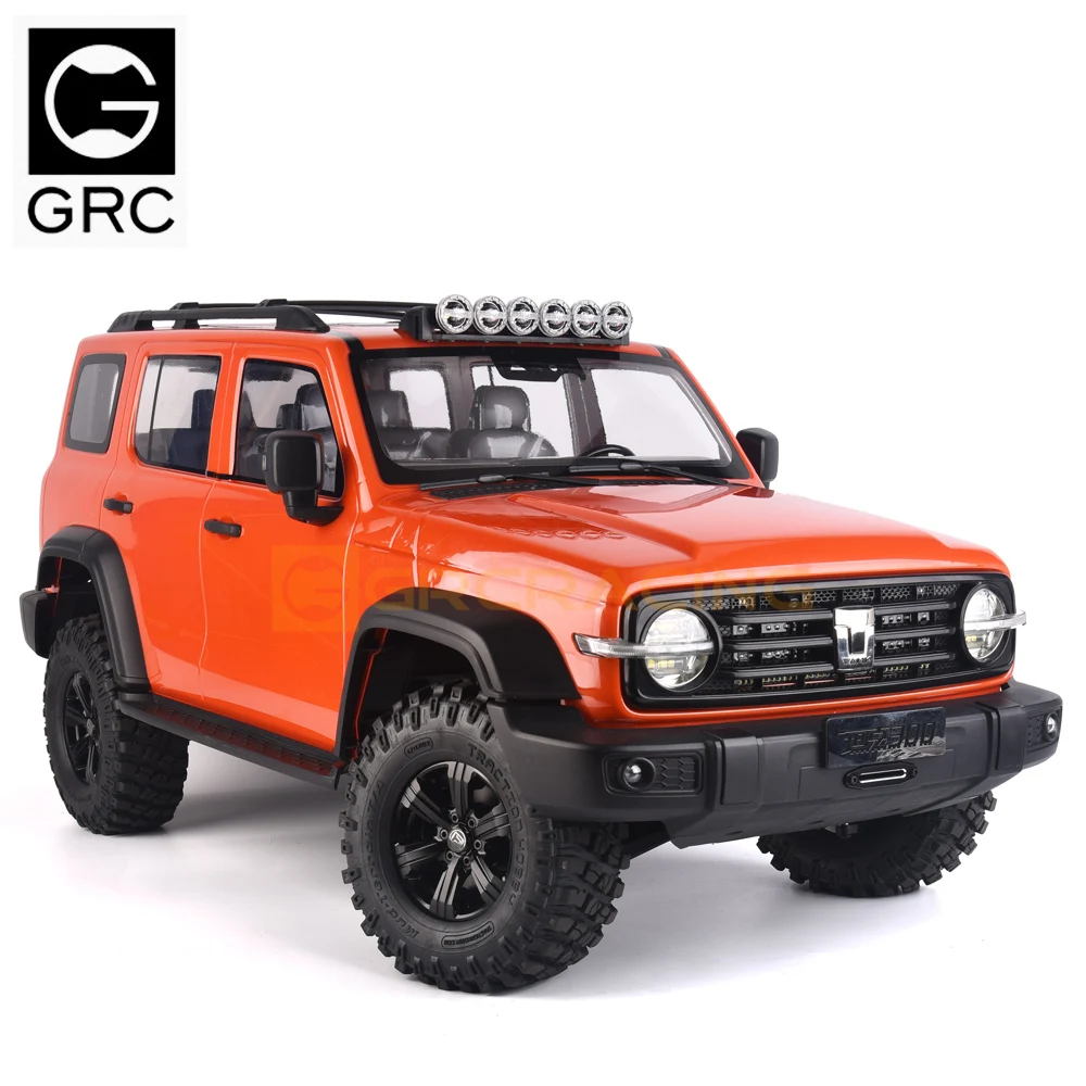 GRC 1/10 6 Lamp Cap Roof Spotlight RC Car for Tank 300 AUSTAROBBY SCXII Applicable Searchlight Kit # G170T 4