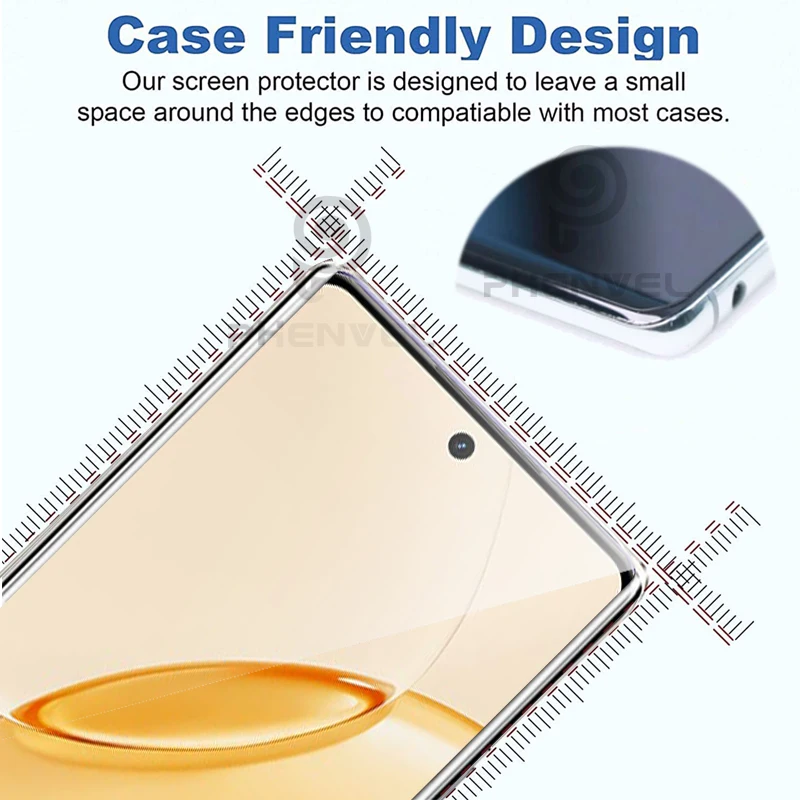 Premium 3D Full Glue Curved Tempered Glass Screen Protector