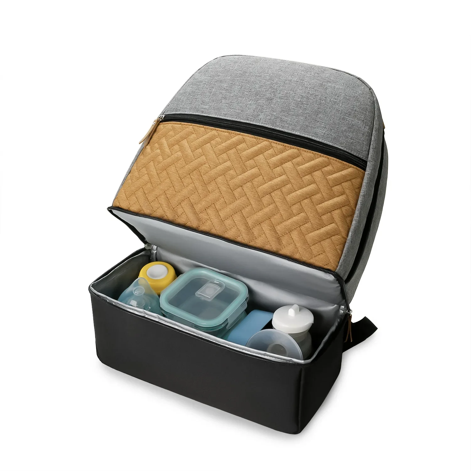 Mommy Bag Compartment Waterproof Nappy Backpack Convenient Baby Nursing Bags Breast Pump Bag Cooler Compartment Backpack Gifts