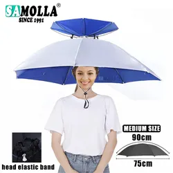 Foldable Waterproof UV Protection Sun Shade Umbrella Hat (Large I)